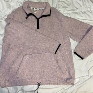 PINK fuzzy pullover